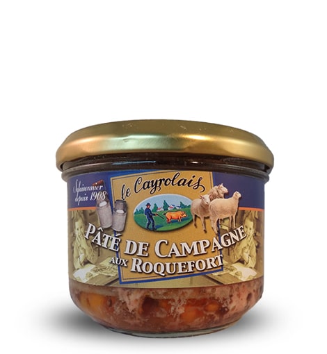 Pâté de campagne au Roquefort